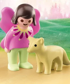 Playmobil 1.2.3 Fée Avec Renard - 70403