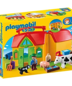Playmobil 1.2.3 Ferme Transportable - 6962