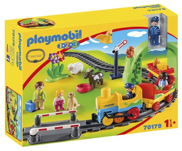 Playmobil 1.2.3 Train Passagers + Circ - 70179