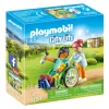 Playmobil City Life Patient En Fauteuil Roul - 70193