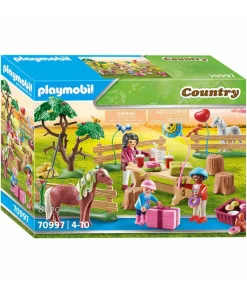 Playmobil Country Anniversaire à la Ferme des Poneys - 70997