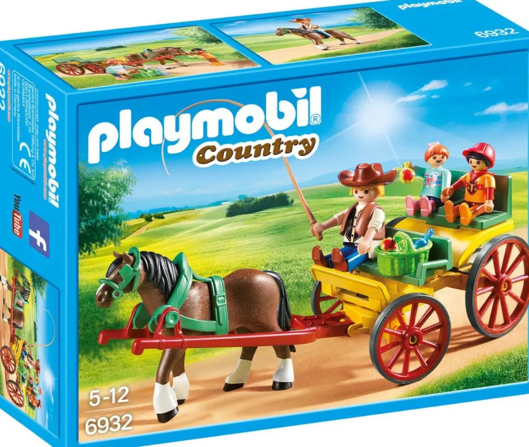 Playmobil Country Calèche Avec Attelage - 6932