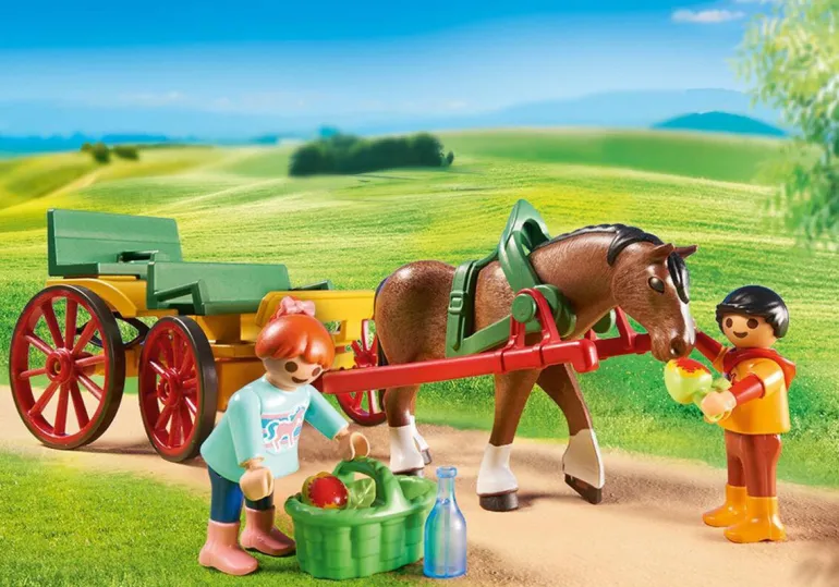 Playmobil Country Calèche Avec Attelage - 6932