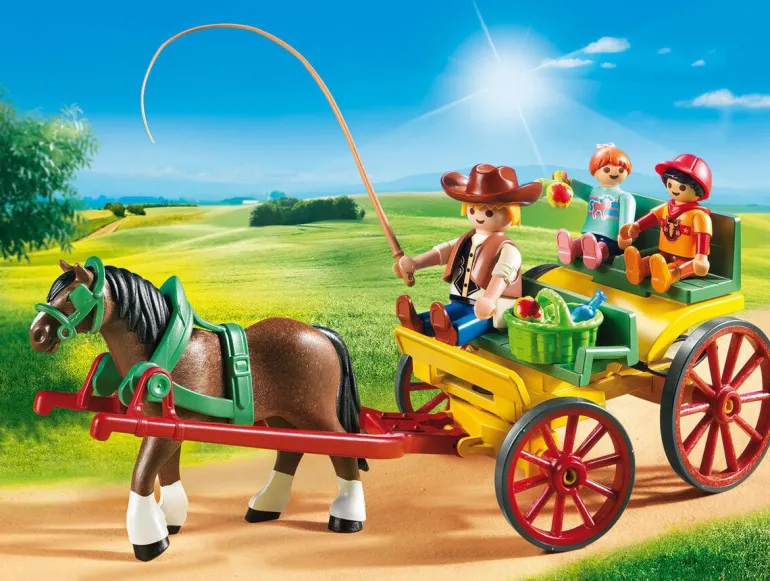 Playmobil Country Calèche Avec Attelage - 6932