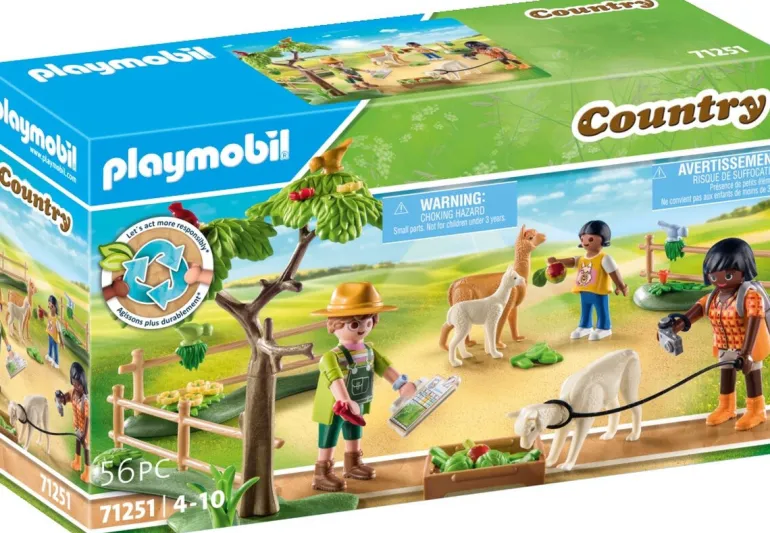 Playmobil Country Randonneurs et alpagas - 71251