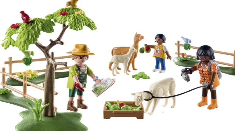 Playmobil Country Randonneurs et alpagas - 71251