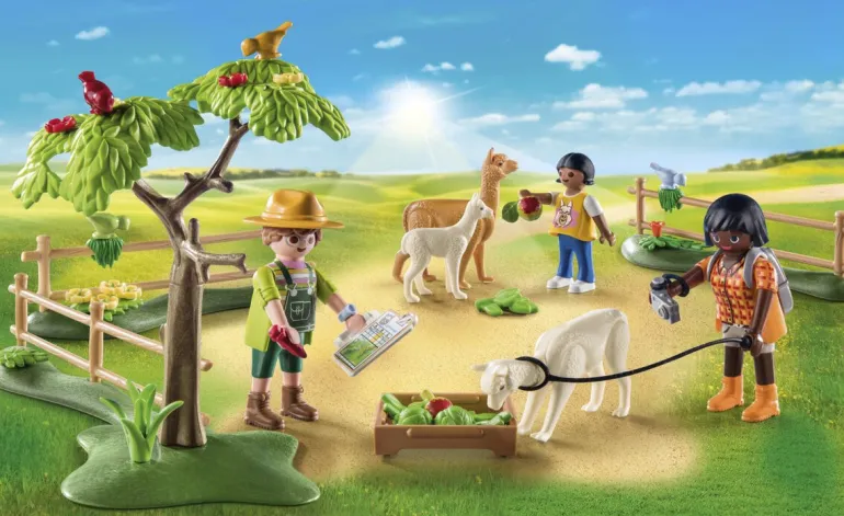 Playmobil Country Randonneurs et alpagas - 71251