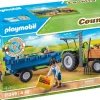 Playmobil Country Tracteur avec remorque - 71249