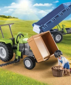 Playmobil Country Tracteur avec remorque - 71249