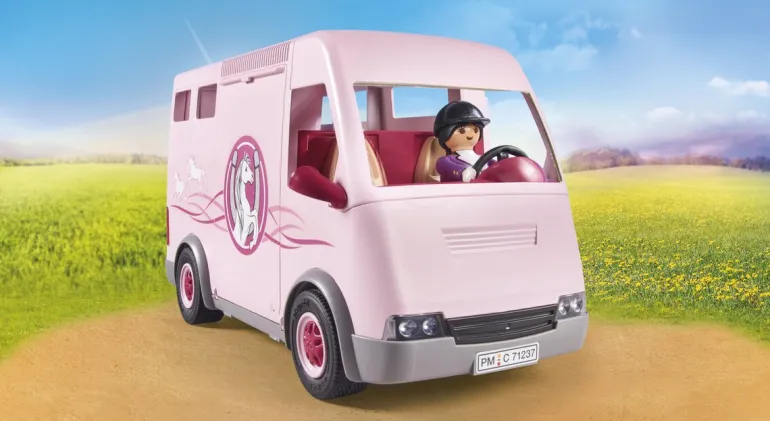 Playmobil Country Van avec chevaux - 71237