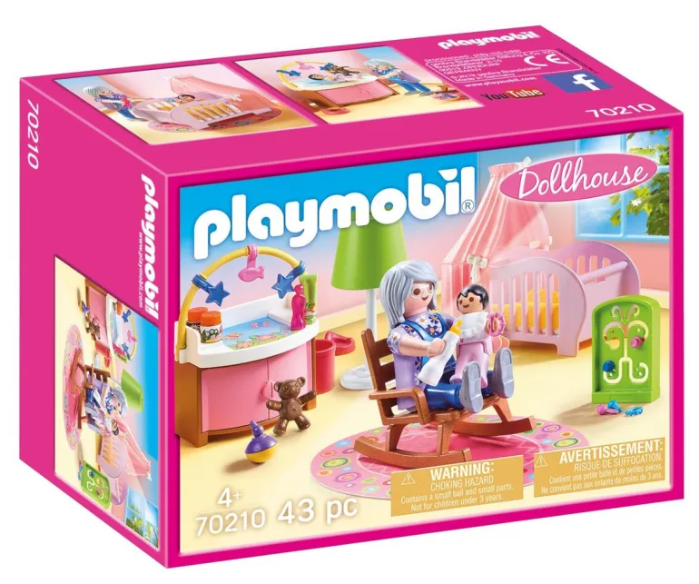 Playmobil Dollhouse Chambre De Bébé - 70210