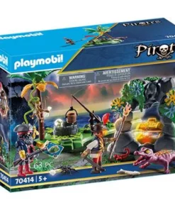 Playmobil Pirates Repaire Trésor Des Pirate - 70414