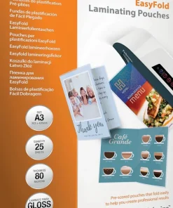 Pochettes à plastifier EAsyfold A3 25 pcs - brillant