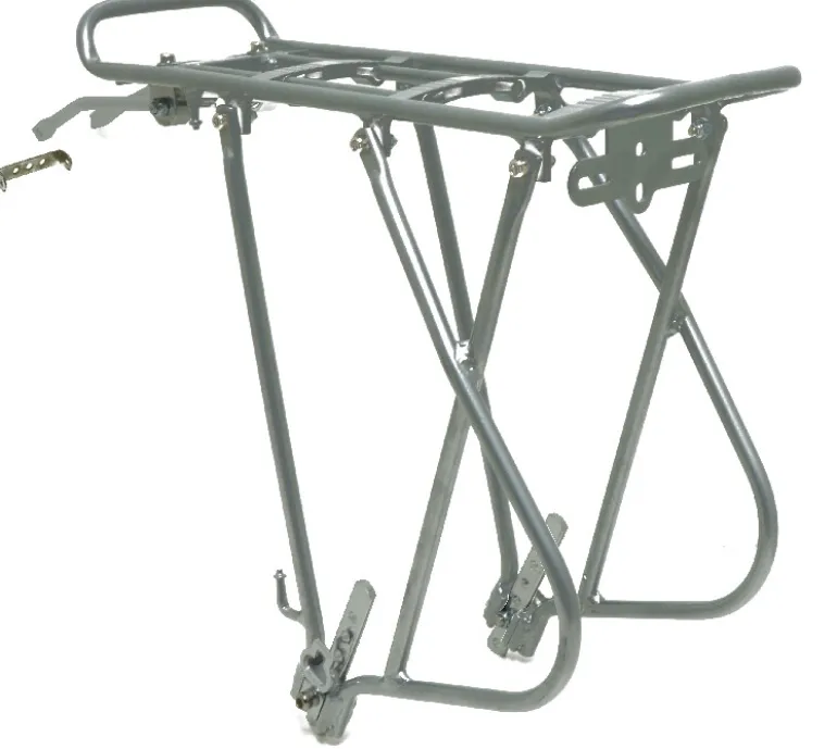 Porte-bagage aluminium gris 24"/28"