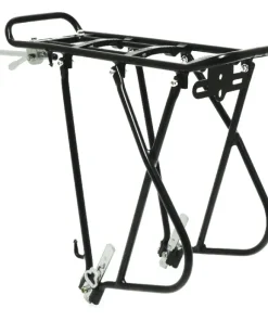 Porte-bagage aluminium noir