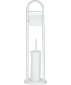 Porte-brosse wc Acero blanc