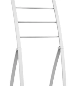 Porte-serviettes 5 barres blanc mat