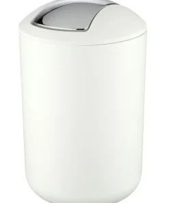 Poubelle Brasil blanc 6,5 L