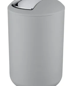 Poubelle Brasil gris 6,5 L