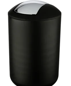 Poubelle Brasil noir 6,5 L
