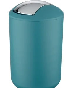 Poubelle Brasil pétrol 6,5 L