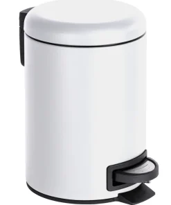 Poubelle Leman blanc 3 l