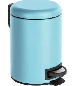 Poubelle Leman bleu claire 3 L