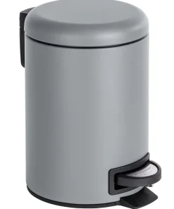Poubelle Leman gris 3 L