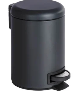 Poubelle Leman noir 3 l