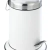 Poubelle Retoro blanc 3 L