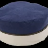 Pouf chat Fyrna bleu / beige