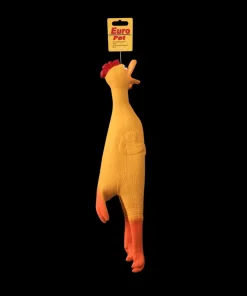 Poulet latex pouet 46 cm