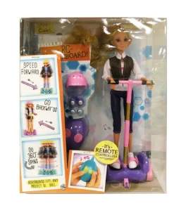 Poupée mannequin + telecommande