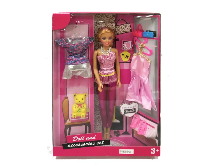 Poupée mannequin Aria + accessoires