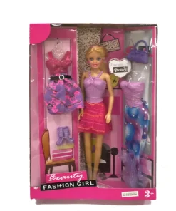 Poupée mannequin Elly + accessoires