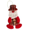 Poupée noël carreaux