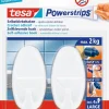 Powerstrips crochet Large 6,8 cm blanc (2 pcs)