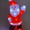 Père Noël LED acrylic 29 cm