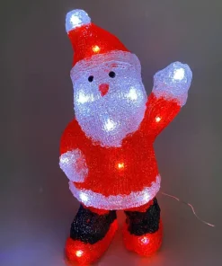 Père Noël LED acrylic 29 cm