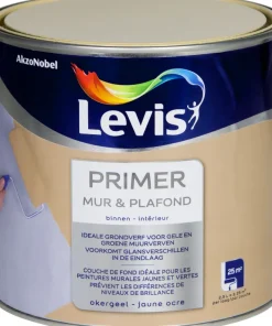 Primer mur & plafond 2,5 L ocre jaune