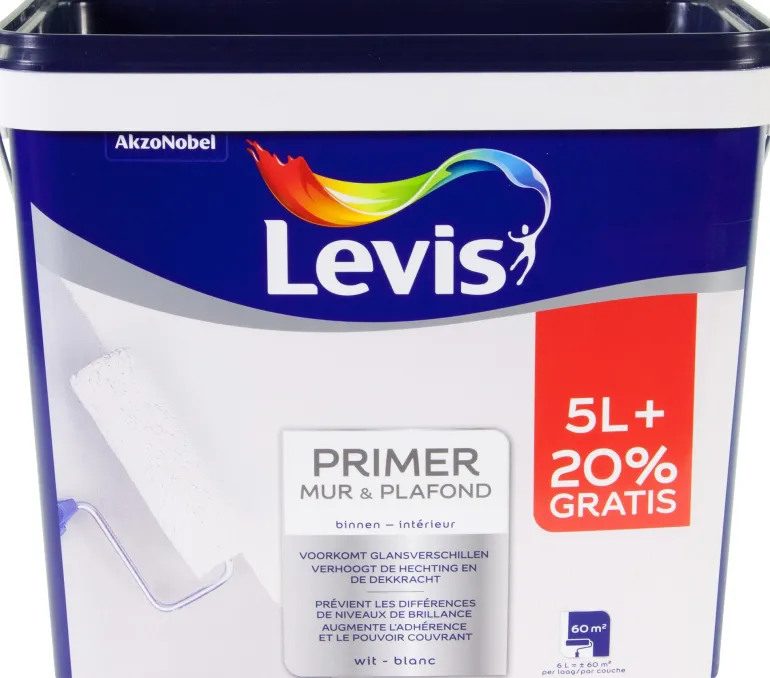 Primer mur & plafond 5+1 L