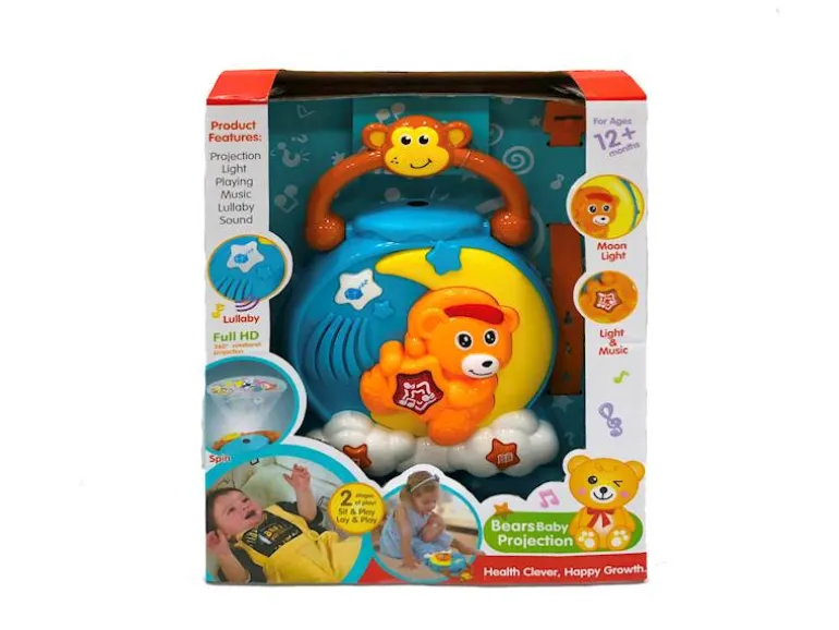 Projecteur bébés avec musique & lumière