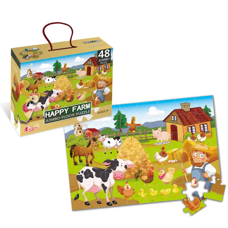 Puzzle Amis de la ferme - 48 pièces