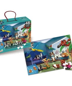 Puzzle animaux de compagnie - 48 pièces