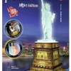 Puzzle 3D statue of liberty night edition