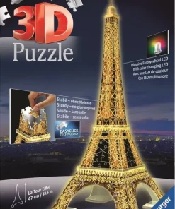 Puzzle 3D: Tour Eiffel night edition