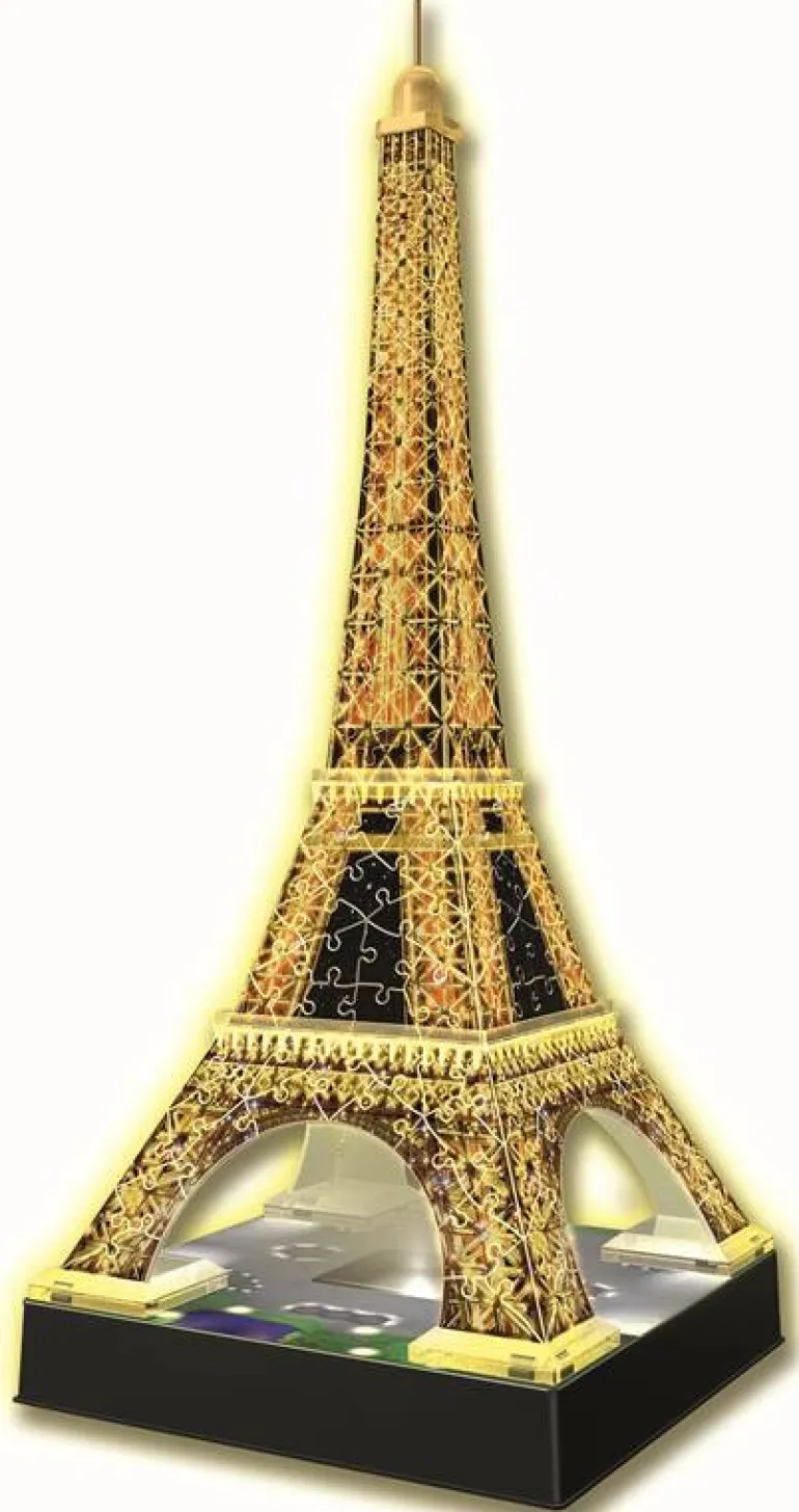 Puzzle 3D: Tour Eiffel night edition