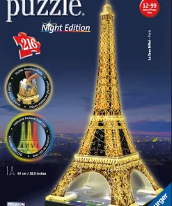 Puzzle 3D: Tour Eiffel night edition