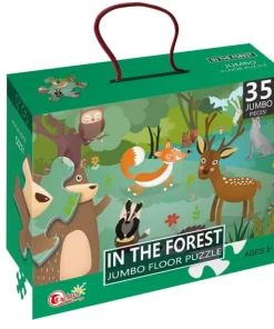 Puzzle dans le forêt 35 pièces
