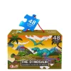 Puzzle dinosaures 48 pièces